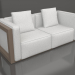 3d model Double sofa (Bronze) - preview