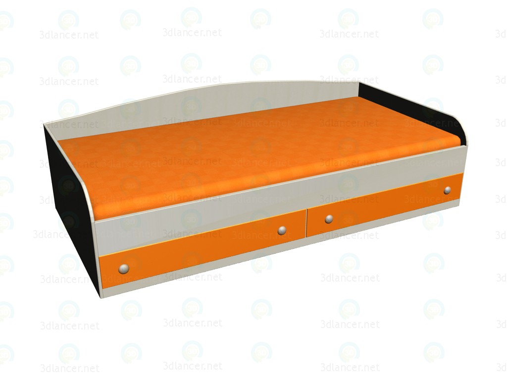 3d model Bed LC-103 - preview