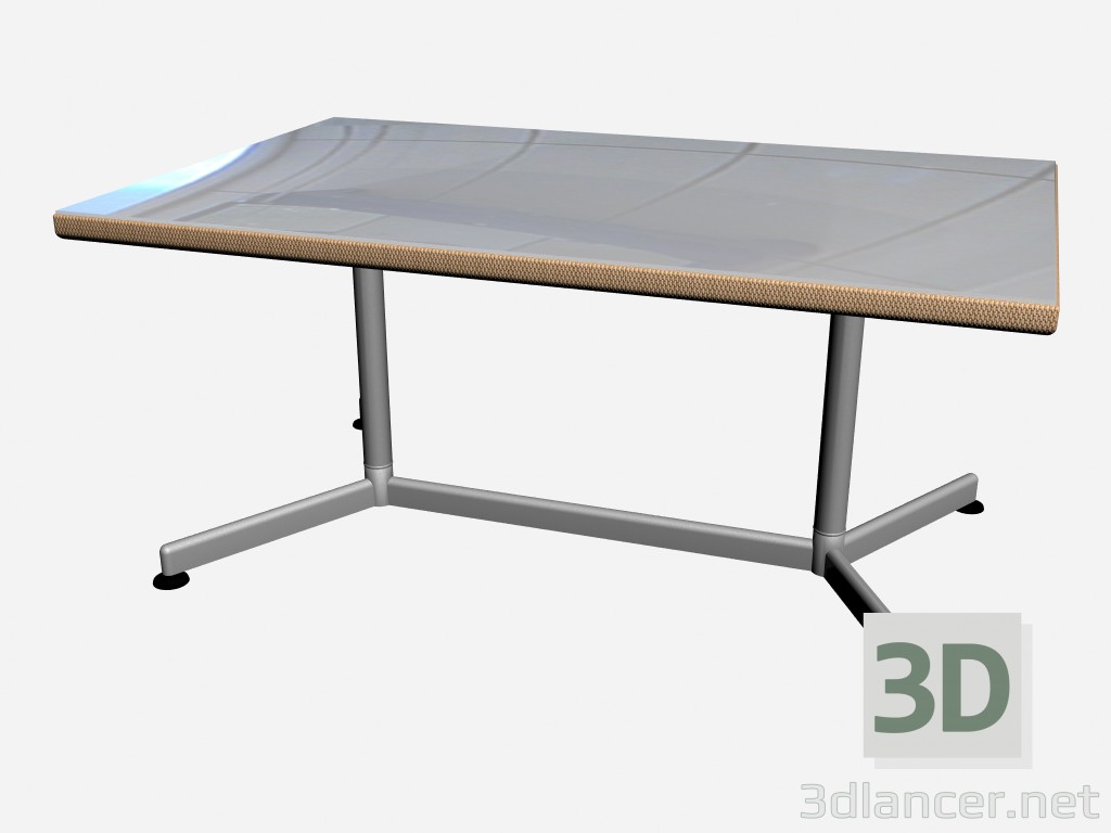 3D Modell Esstisch-Tischfuß 8878 88160 - Vorschau