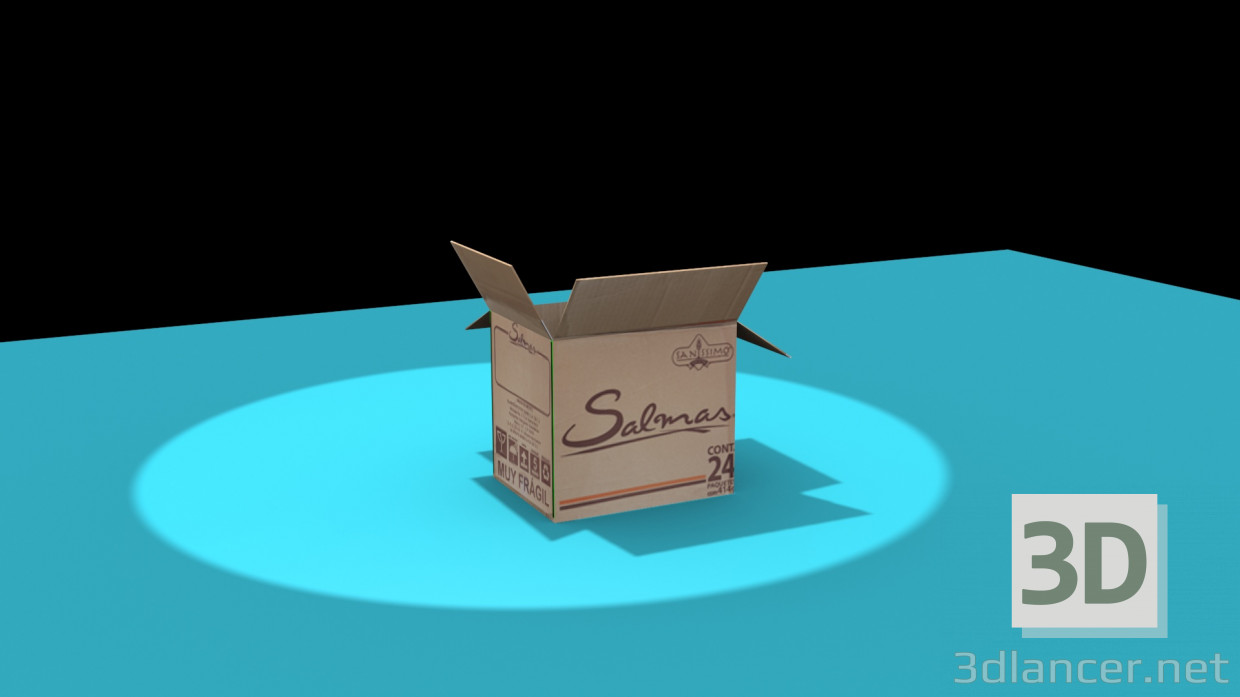 3D Modell Box - Vorschau