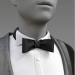 3d Classic male tuxedo model buy - render