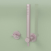 3d model Hydro-progressive bath / shower mixer with hand shower (19 58, OR) - preview