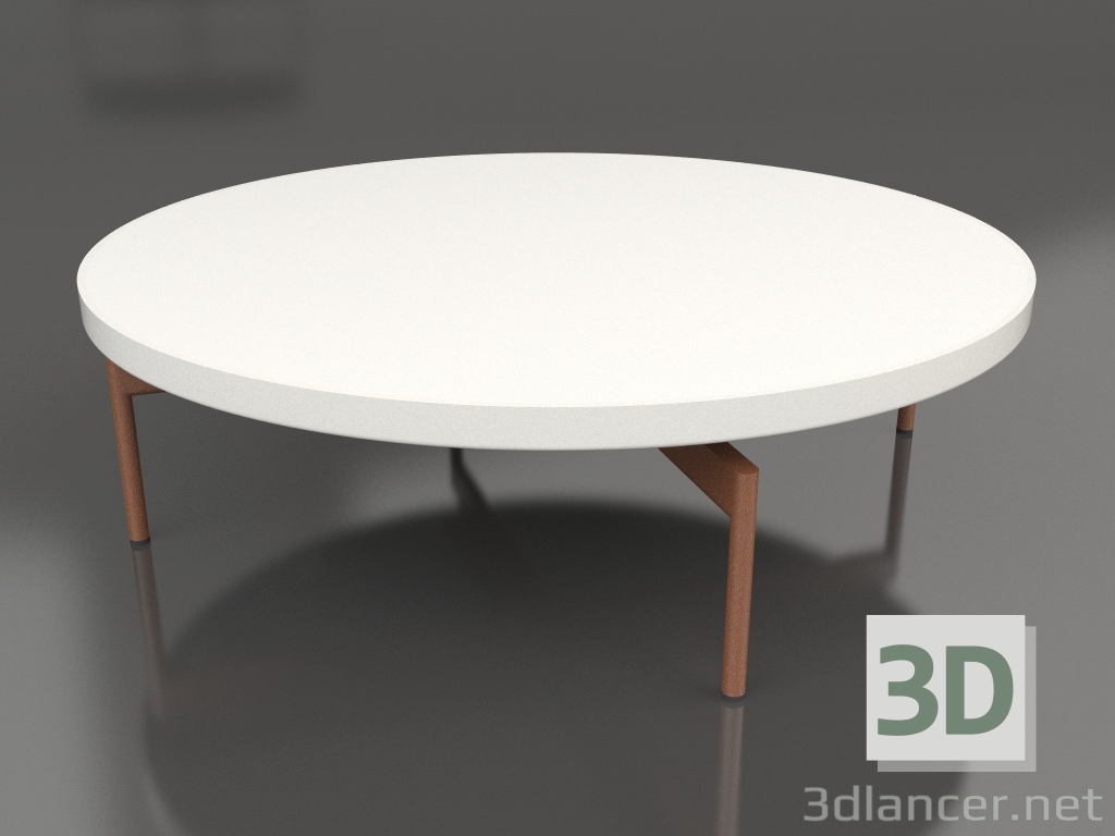 3d модель Стол журнальный круглый Ø120 (Agate grey, DEKTON Zenith) – превью