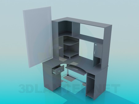 modèle 3D Tableau - preview