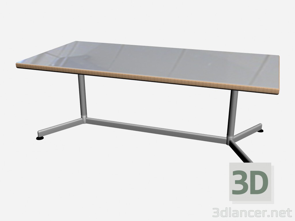 3D Modell Esstisch-Tischfuß 8878 88211 - Vorschau