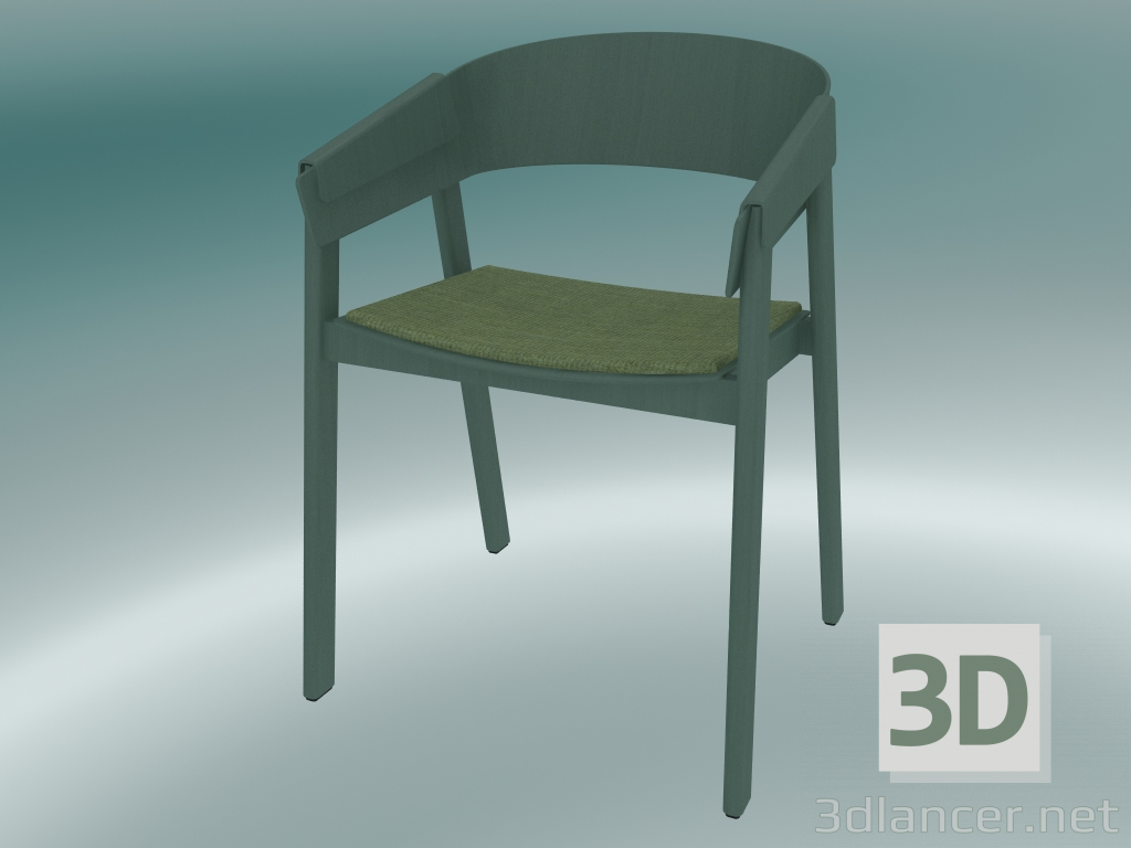 modello 3D Coprisedie (Remix 933, verde) - anteprima