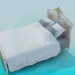 3D modeli Barok yatak - önizleme