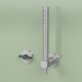 3d модель Гидропрогрессивный смеситель для ванны-душа с ручным душем (19 58, AS-ON) – превью