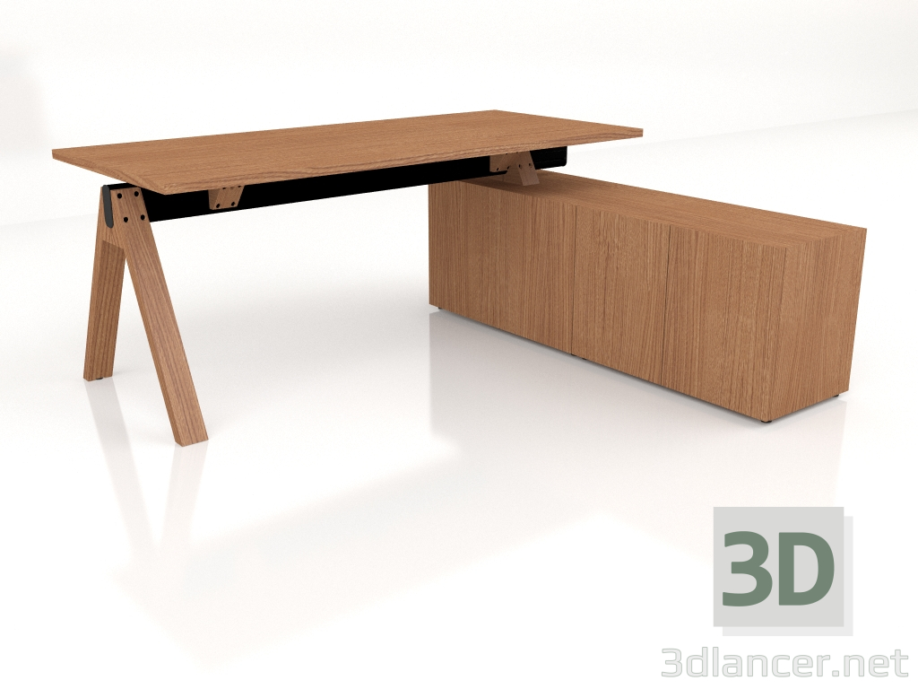 3D modeli Çalışma masası Viga V184P (1800x1700) - önizleme