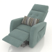 3d model Vegas recliner chair (snow mint) - preview