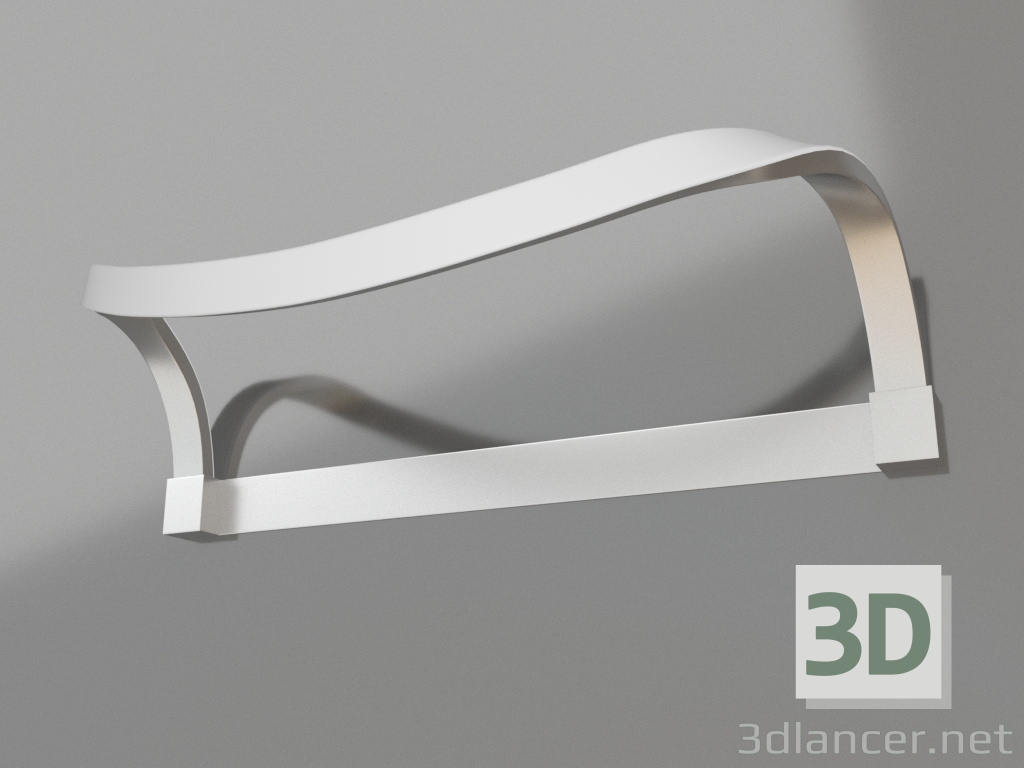 modello 3D Lampada da parete retroilluminata (5087) - anteprima