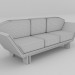 3D Modern kanepe modeli satın - render