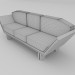 3d Modern sofa model buy - render