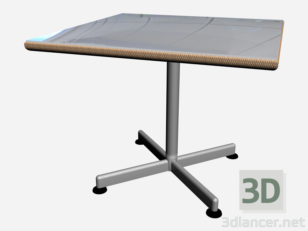 3D Modell Esstisch-Tischfuß 8879 88099 - Vorschau