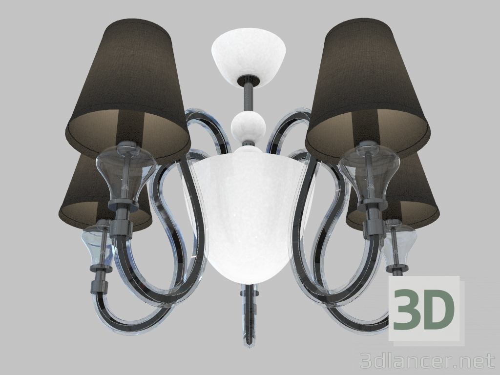 3d model Chandelier Ceiling Otto (809057) - preview