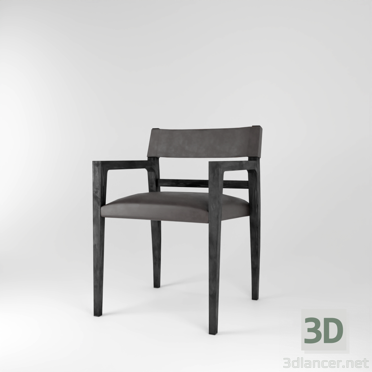 3D Modell Benton Esszimmerstuhl - Vorschau