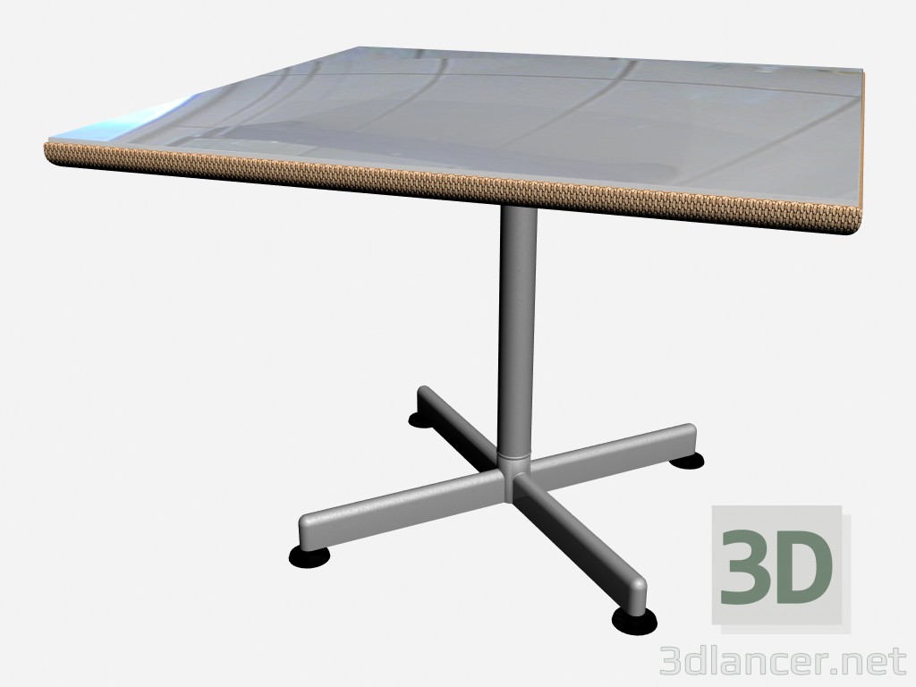 3D Modell Esstisch-Tischfuß 8879 88101 - Vorschau