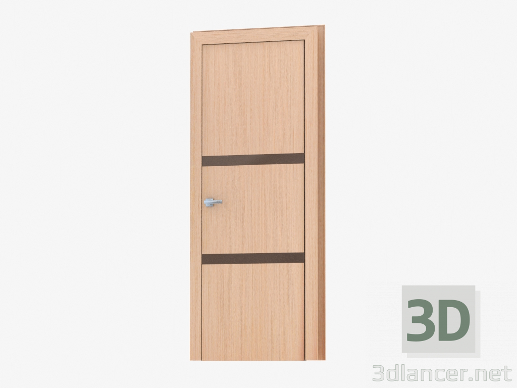 3d model Puerta de interroom (31,30 bronza). - vista previa