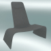 3D Modell Sessel LAND Lounge Sessel gepolstert (1150-00) - Vorschau