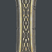 3d Фэнтезийный меч 25 с ножнами 3d модель модель купить - ракурс
