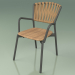 3 डी मॉडल कुर्सी 121 (धातु का धुआँ, सागौन) - पूर्वावलोकन