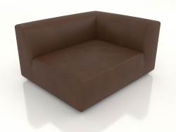 Sofa module corner asymmetrical left (option 1)