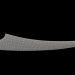 3D modeli Kılıç krom - önizleme