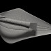 3D modeli Kılıç krom - önizleme