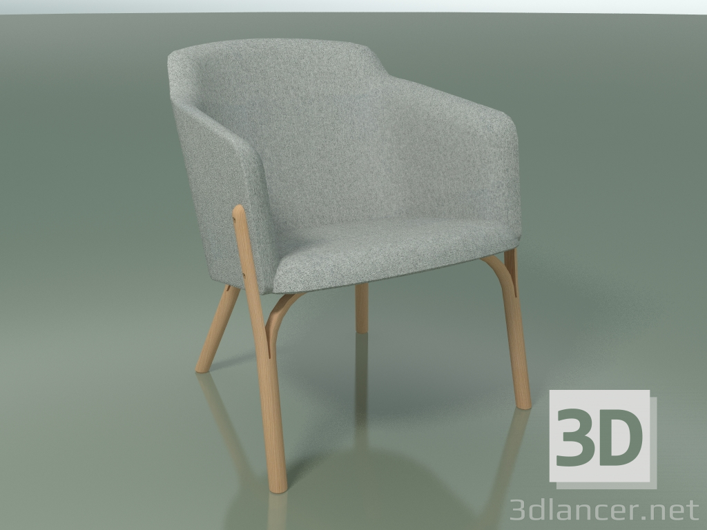 modèle 3D Chaise longue Split (363-374) - preview