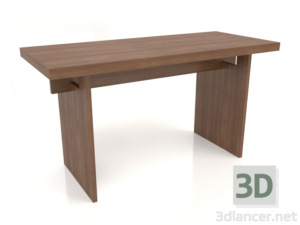 modèle 3D Table de travail RT 13 (1400x600x750, bois brun clair) - preview