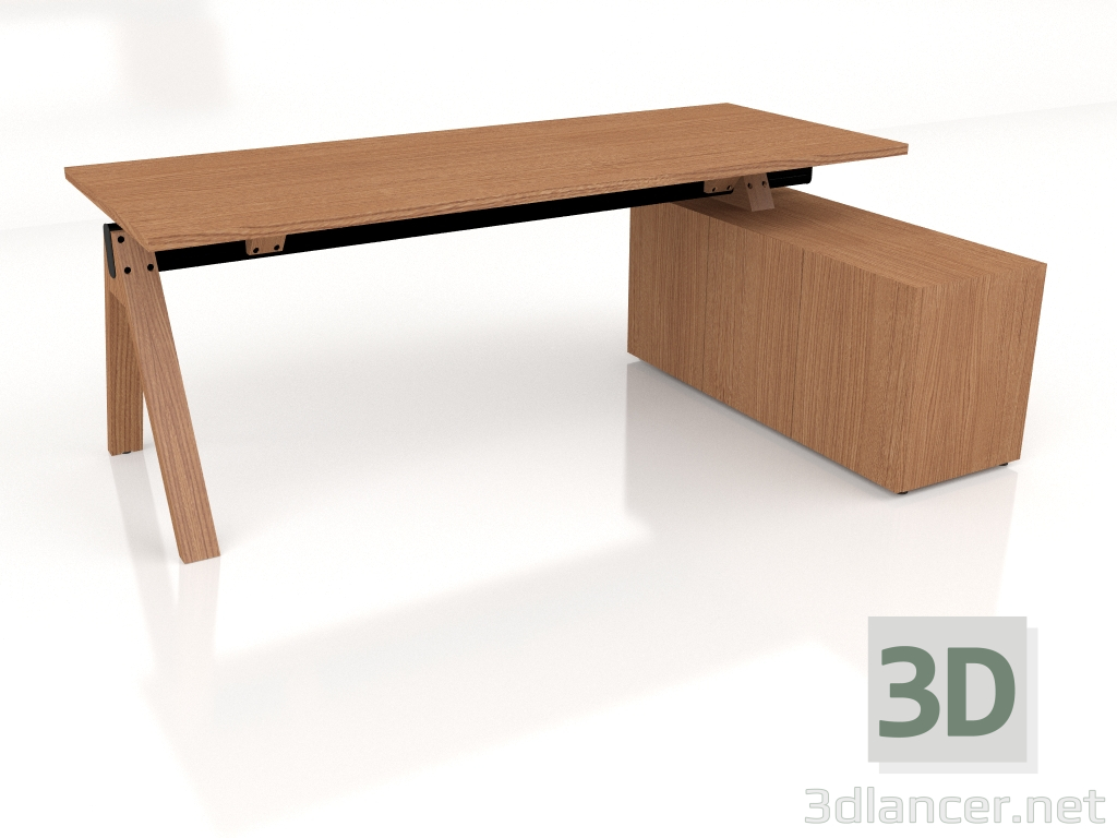 3D modeli Çalışma masası Viga V203P (2000x1300) - önizleme