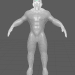 3d model Tattooed man - preview
