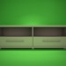 3d model TV stand 2 - preview