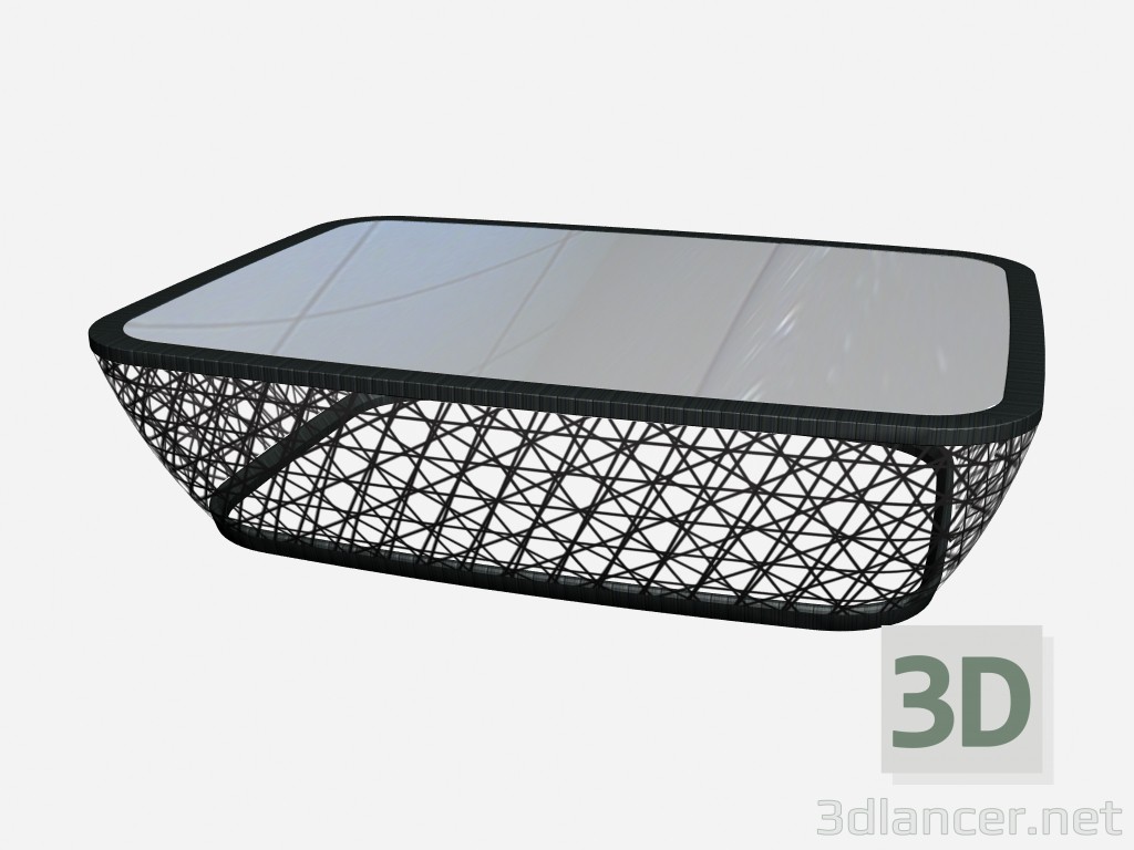 3D modeli Sehpa Merkezi tablo 65750 65752 - önizleme
