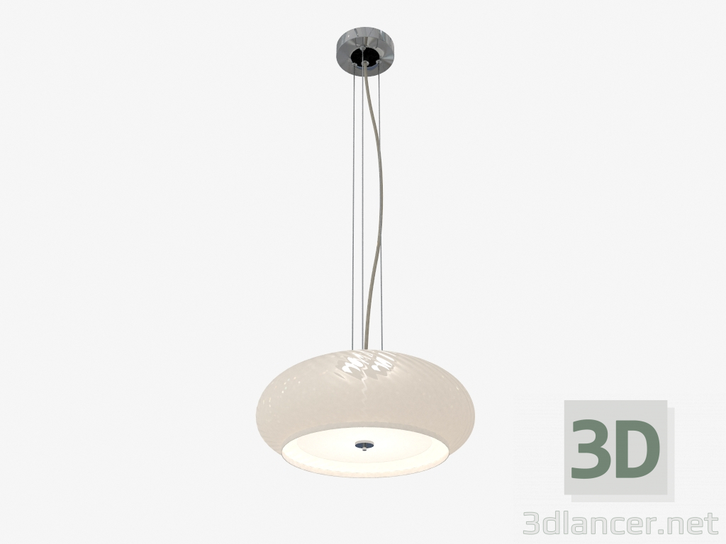 modello 3D Lampadario pendente Meringe (801030) - anteprima