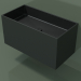 3D modeli Duvara monte lavabo (02UN42101, Deep Nocturne C38, L 72, P 36, H 36 cm) - önizleme