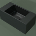 3D modeli Duvara monte lavabo Lavamani (02UL21101, Deep Nocturne C38, L 40, P 20, H 16 cm) - önizleme
