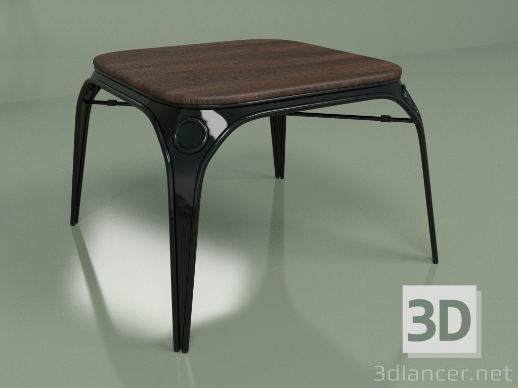 3d модель Кофейный стол Louix (черный) – превью