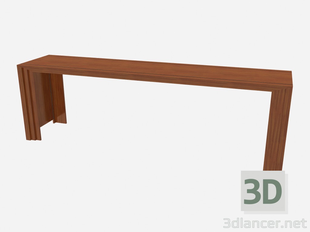 modello 3D Arte stile tavolo Il Bar in deco getz - anteprima