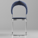 3d Table and chair with upholstery модель купити - зображення