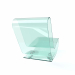 sillón de vidrio 3D modelo Compro - render