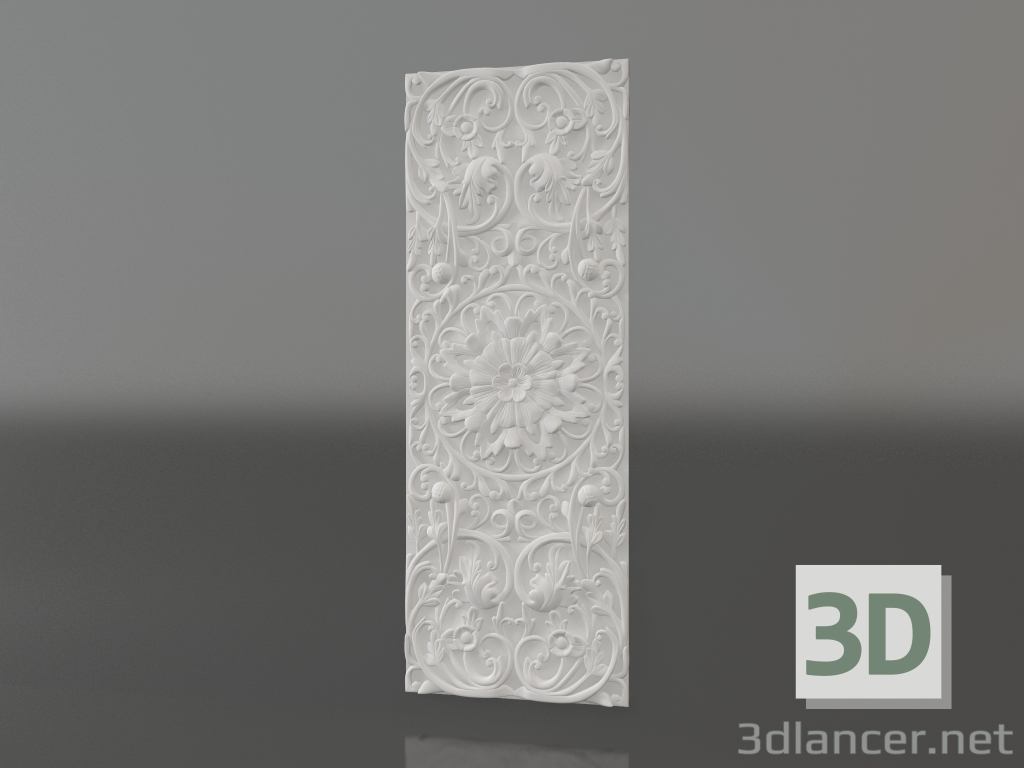 3D modeli Alçak kabartma Aristokrasi - önizleme
