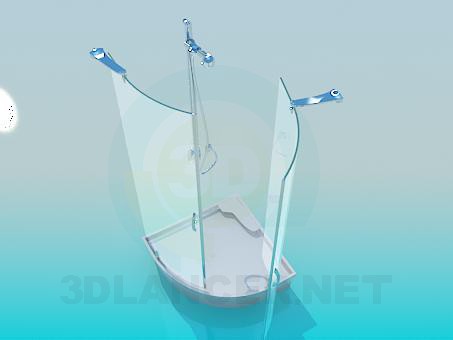 3d model Duchas de agua - vista previa