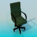 3d модель Офисное передвижное кресло – превью