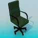 3d модель Офісне пересувне крісло – превью