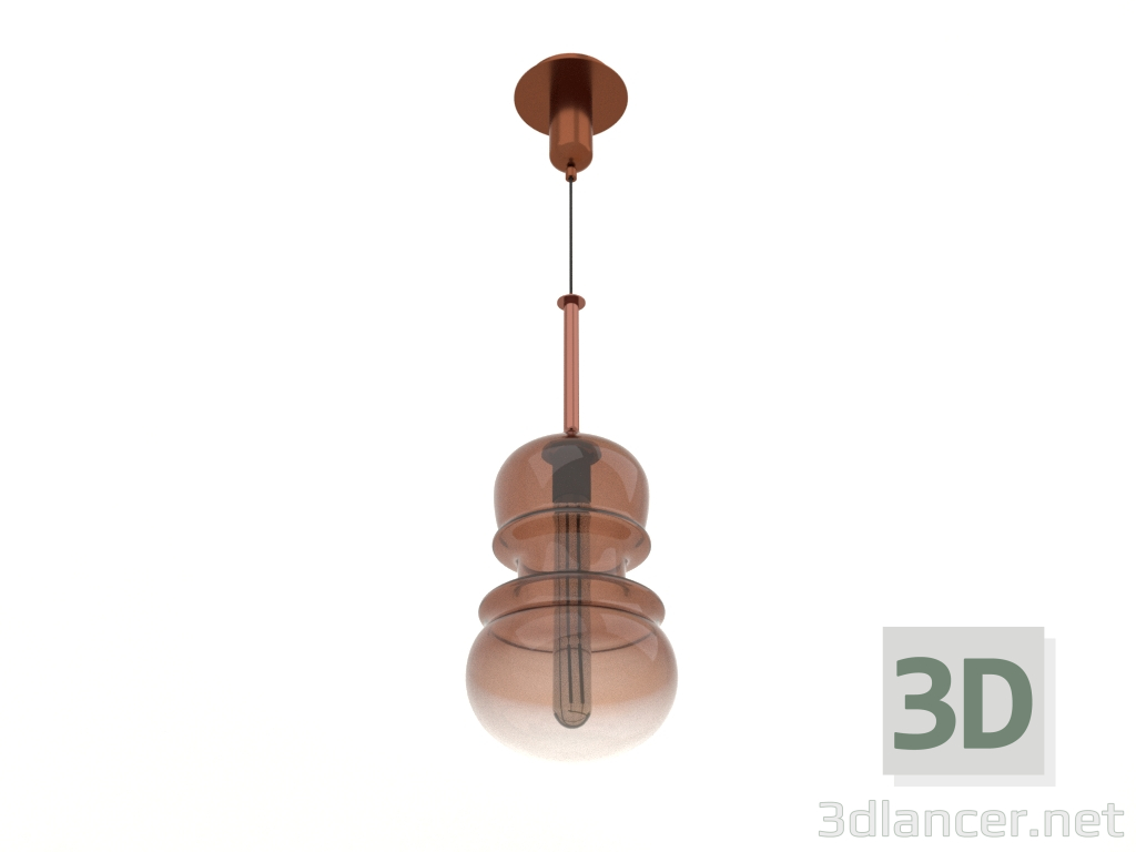 3d model Pendant lamp (6692) - preview
