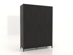 Wardrobe FARGO 1600x600x2200 mm (black oak)