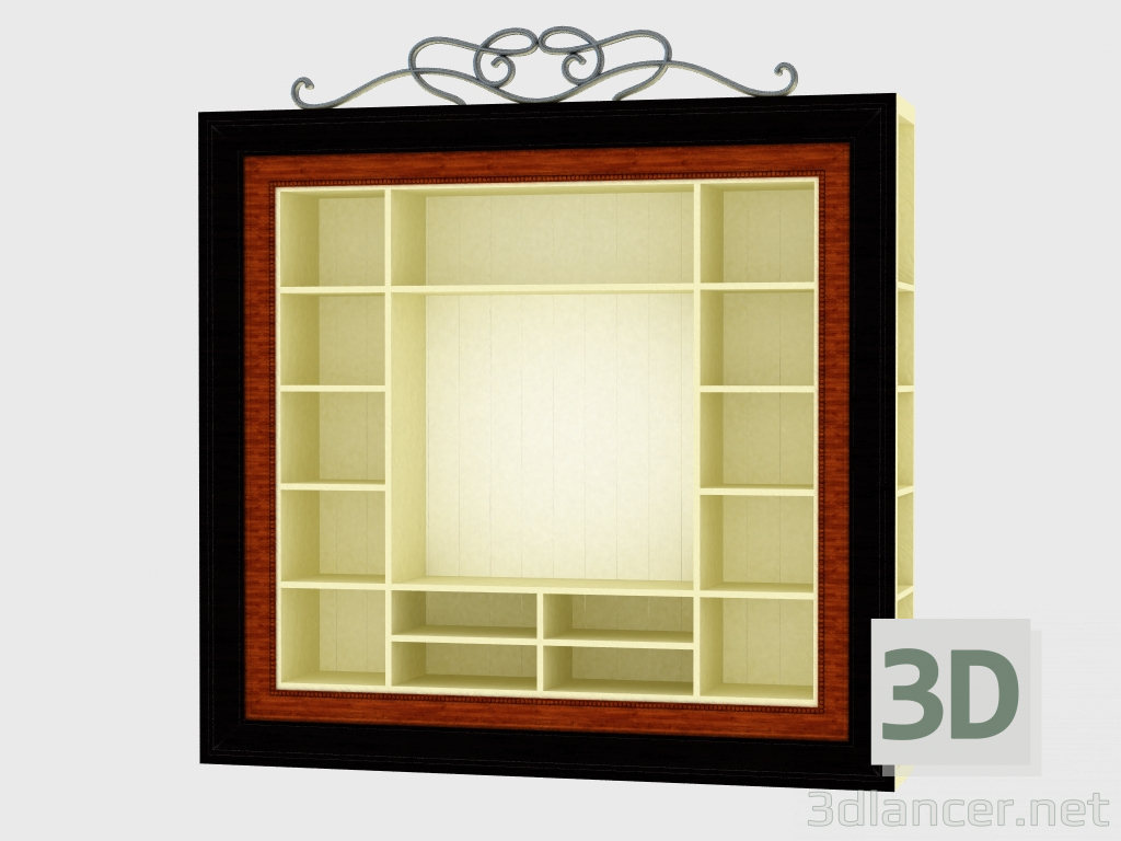 3d model Wall 8110 3 - preview