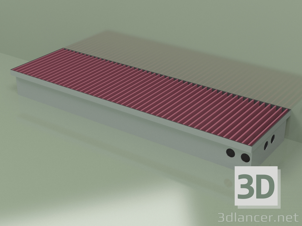 3 डी मॉडल डक्ट कॉन्वेक्टर - एक्विलो FMK (290х1000х110, RAL 4002) - पूर्वावलोकन