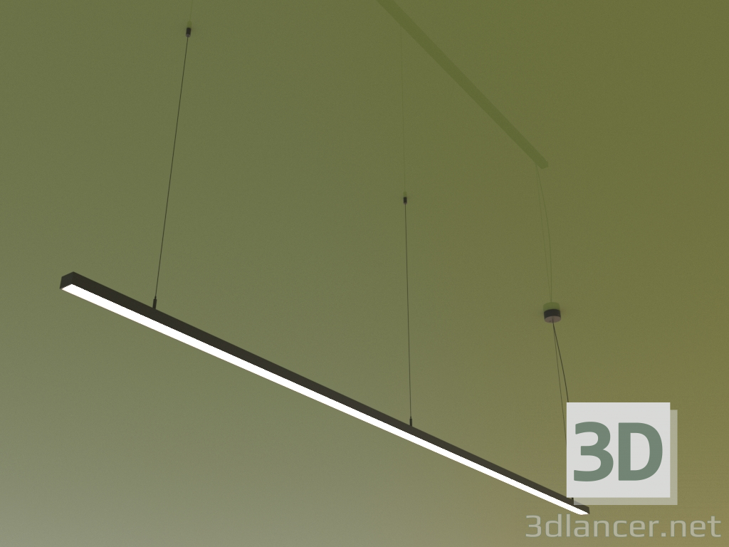 modèle 3D Luminaire LINÉAIRE P2534 (2250 mm) - preview